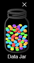 Picture of jar full of jelly beans